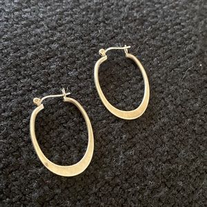 Silpada hoop earring sterling silver